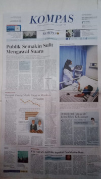 Image of Kompas : Amanat Hati Nurani Rakyat : Kamis 7 Maret 2024