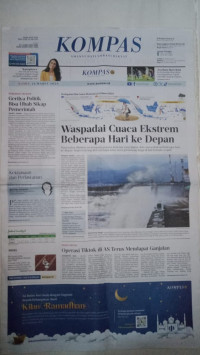 Image of Kompas Amanat Hati Nurani Rakyat : Kamis, 14 Maret 2024