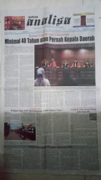 Image of Analisa : Membangkitkan Partisipasi Rakyat dalam Pembangunan : Selasa, 17 Oktober 2023 : Tahun L No. 17901