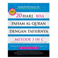 Image of 20 Hari Bisa Memahami Tafsir Al-Qur'an metode 3 In 1