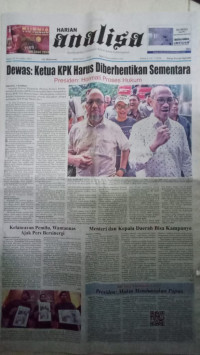 Image of Analisa : Membangkitkan Partisipasi dalam Pembangunan : Jumat, 24 November 2023 : Tahun L No. 17938