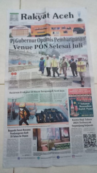 Image of Rakyat Aceh : Spirit Baru Membangun Nanggroe : Rabu 27 Maret / 16 Ramadan 1445 H