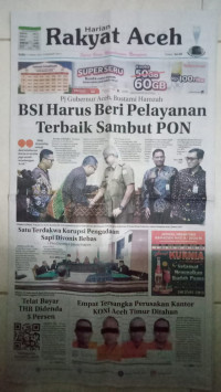 Image of Rakyat Aceh : Spirit Baru Membangun Nanggroe : Rabu 20 Maret 2024 / 9 Ramadan 1445 H