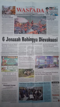 Image of Waspada : Demi Kebenaran dan Keadilan : Selasa, Pahing, 26 Maret 2024 / 15 Ramadhan 1445 H : No. 278515 Tahun Ke-77