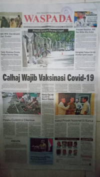 Image of Waspada : Demi Kebenaran dan Keadilan : Rabu, Legi, 10 Mei 2023 / 19 Syawal 1444 H : No. 27699 Tahun Ke-76