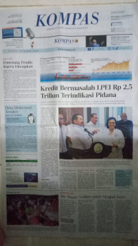 Image of Kompas : Amanat Hati Nurani Rakyat : Selasa, 19 Maret 2024