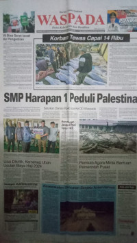 Image of Waspada : Demi Kebenaran dan Keadilan : Kamis, Pon, 23 November 2023/9 Jumadil Awal 1445 H : No. 278399 Tahun Ke-76