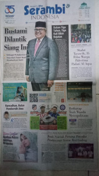 Image of Serambi Indonesia : No. 12251 Tahun Ke-35 : Rabu 13 Maret 2024 2 Ramadhan 1445 H