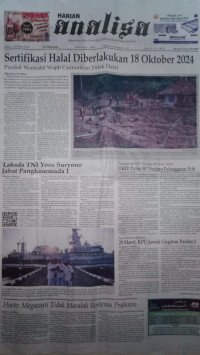 Image of Analisa : Membangkitkan Partisipasi Rakyat dalam Pembangunan : Selasa, 26 Maret 2024 : Tahun L No. 18053