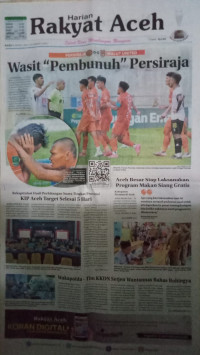 Image of Rakyat Aceh : Spirit Baru Membangun Nanggroe : Rabu 6 Maret 2024 / 25 Syaban 1445 H