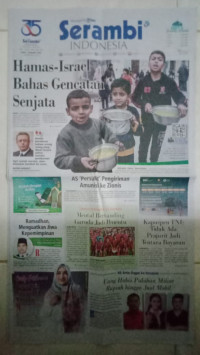 Image of Serambi Indonesia : No. 12257 Tahun Ke-35 : Senin, 18 Maret 2024 7 Ramadhan 1445 H