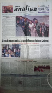 Image of Analisa : Membangkitkan Partisipasi Rakyta dalam Pembangunan : Rabu, 22 November 2023 : Tahun L No. 17937