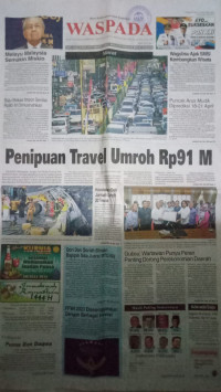 Image of Waspada : Demi Kebenaran dan Keadilan : Rabu, Wage, 29 Maret 2023 / 7 Ramadhan 1444 H : No. Tahun Ke-76