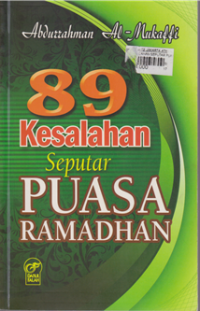 Image of 89 Kesalahan Seputra Puasa Ramadhan
