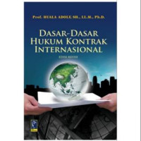 Image of Dasar-Dasar Hukum Kontrak Internasional Edisi Revisi