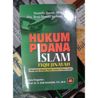 Image of Hukum Pidana Islam : Fiqh Jinayah