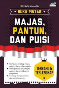 Image of Buku Pintar Majas, Pantun, dan Puisi