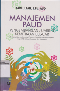 Image of Manajemen PAUD Pengembangan Jejaring Kemitraan Belajar