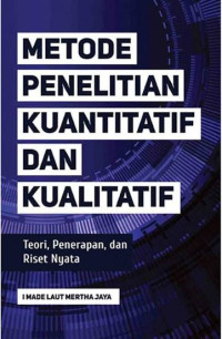 Image of Metode Penelitian Kuantitatif Dan Kuanlitatif