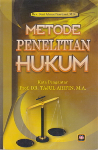 Image of Metode Penelitian Hukum