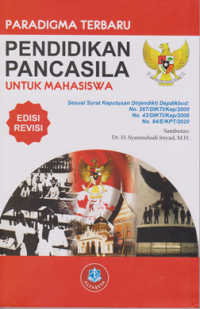 Image of Paradigma Terbaru Pendidikan Pancasila ; untuk mahasiswa