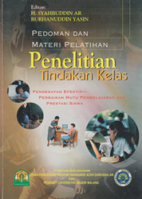 Image of Pedoman dan Materi Pelatihan Penelitian Tindakan Kelas