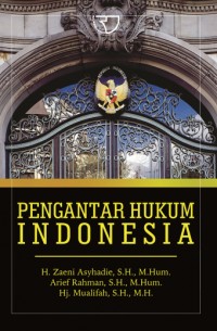 Image of Pengantar Hukum Indonesia