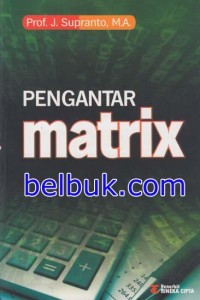 Image of Pengantar Matrix