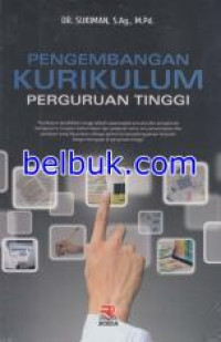 Image of Pengembabangan Kurikulum Perguruan Tinggi