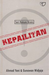 Image of Seri Hukum kapailitan