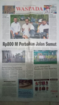 Image of Waspada : Demi Kebenaran dan Keadilan : Jumat, Kliwon, 19 Mei 2023 / 28 Syawal 1445 H : No. 27707 Tahun Ke-76