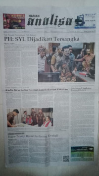 Image of Analisa : Membangkitkan Partisipasi Rakyat dalam Pembangunan : Kamis, 14 Maret 2024 : Tahun L. NO. 18041