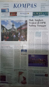 Image of Kompas : Amanat Hati Nurani Rakyat : Rabu, 6 Maret 2023