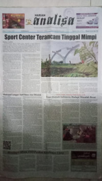 Image of Analisa : Membangkitkan Partisipasi Rakyat dalam Pembangunan : Senin,27 Maret 2023 : Tahun L No. 17712